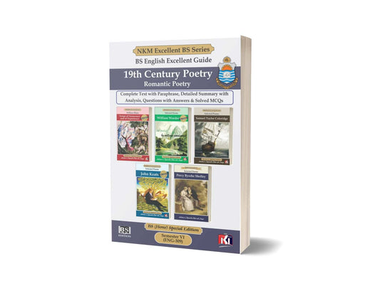 19 Century Poetry BS-Eng 309 By NKM