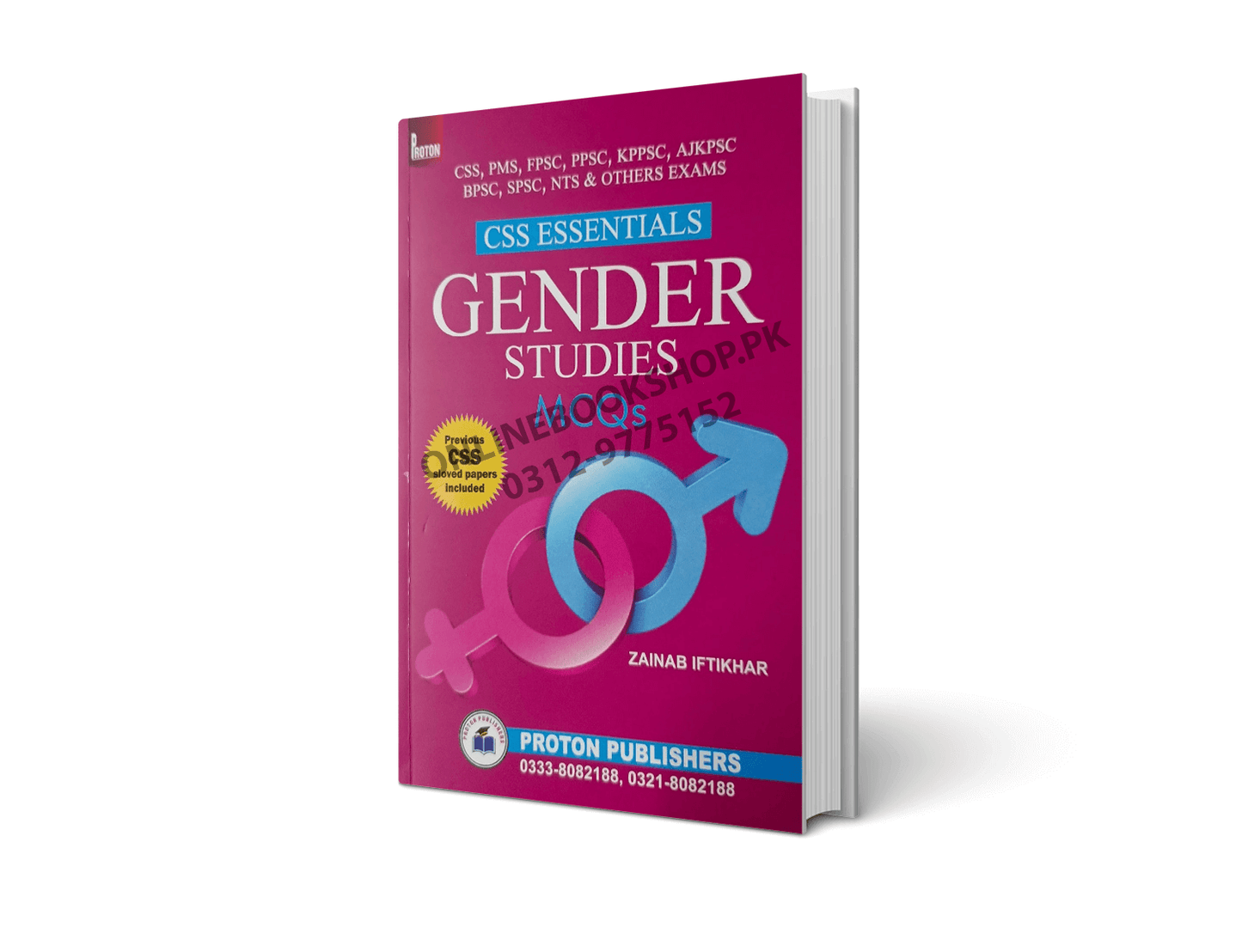 CSS Gender Studies MCQs & Solved Past Papers 2016–2025 By Zainab Iftikhar
